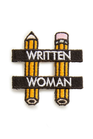 EMBROIDERED PATCH | WRITTEN WOMAN