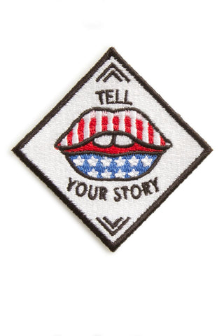 EMBROIDERED PATCH | TELL YOUR STORY